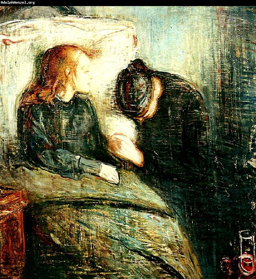 Edvard Munch, 'Den sjuka flickan'