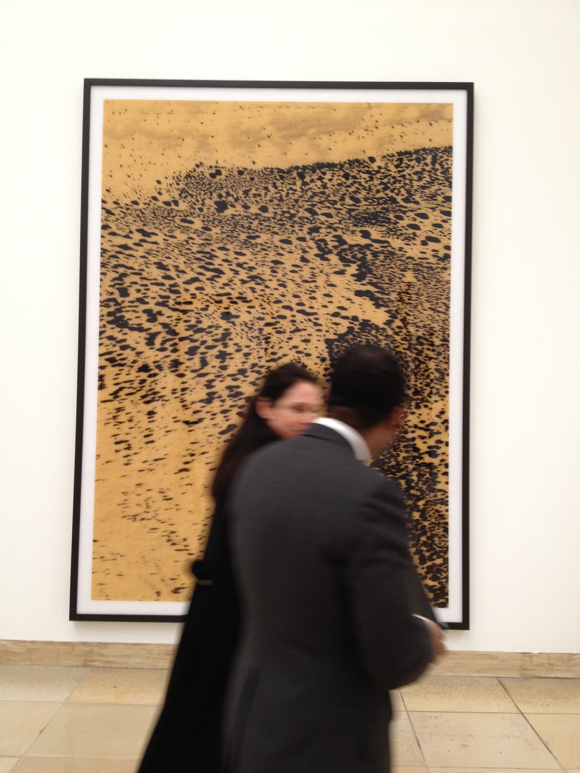 With Okwui Enwezor passing by