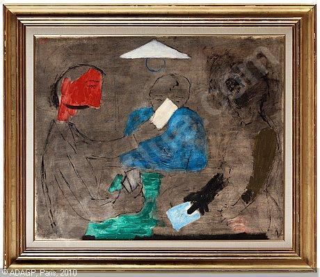 Ragnar Sandberg, 'Kortspelare'