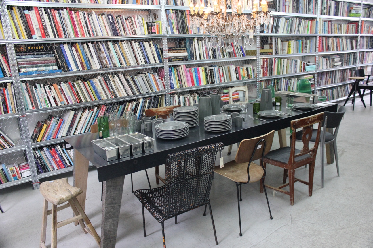 An interesting store, selling different design objects, furniture, books etc: just look at those chairs, please!